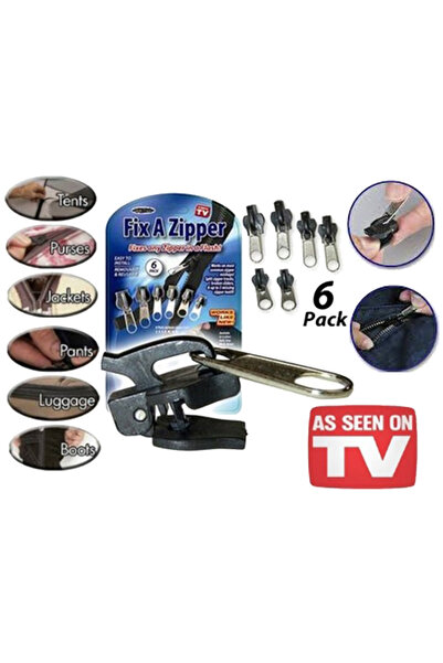 AS SEEN ON TV Fix A Zipper - 6PACK