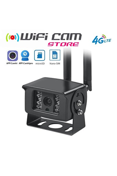 4G Sim Kartlı Uzaktan İzlenebilir Çelik Kasa Karavan İş Makinesi Kamyon Otobüs Kamerası
