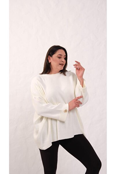 BRUGGE Gamze Moda Plus Size Knitwear Sweater