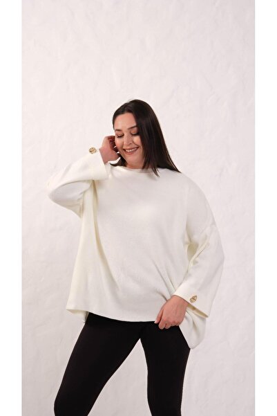 BRUGGE Gamze Moda Plus Size Knitwear Sweater