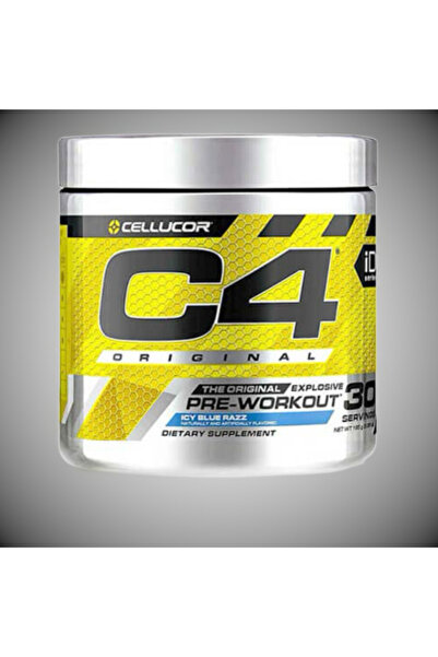 Cellucor C4 Original Pre-Workout Supplement, Ice Blue Raz Flavor