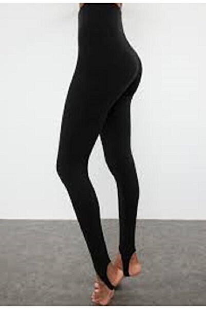 Helore Kadın Füzo Peluş İç Yüzey Sıcak Tutan Topuklu Toparlayıcı Etkili Havlu Yüksek Bel Termal Tayt