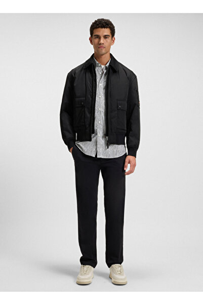 BOSS Siyah Erkek Mont Oking