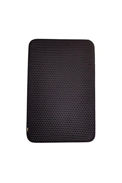 Cattie Premium نموذج سداسي من Cattie - حصيرة قطط سوداء متوسطة الحجم مقاس 37 ×...