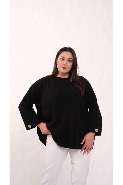 BRUGGE Gamze Moda Plus Size Knitwear Sweater
