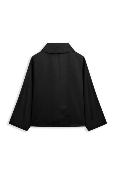 praye Къса яке Batwing, черно