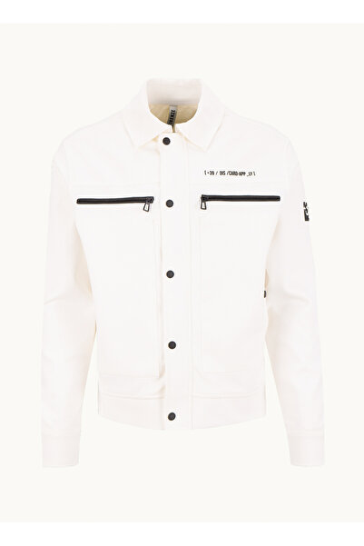 GMG FIRENZE Gömlek Yaka Ekru Erkek Sweatmont GU25MFW05013