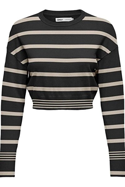 ONLY Onlıbı Ls Cropped Pullover Cc Knt Kadın Kazak 15262149