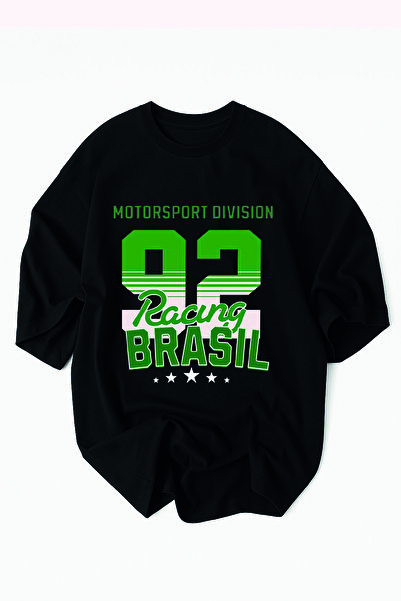 Advantage Brazil Printed Oversized 100% Cotton- Premium Tshirt