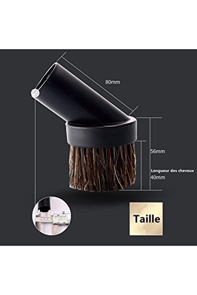 OEM Round Horsehair Vacuum Cleaner for Brush Accessories for Vacuum Cleaner Brush 1pc Hair Brush Floor