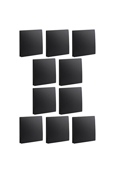 Raco مفتاح ليجراند ماليا سينسز أسود مطفي، 1 عصابة، 2 اتجاه - عبوة من 10 قطع