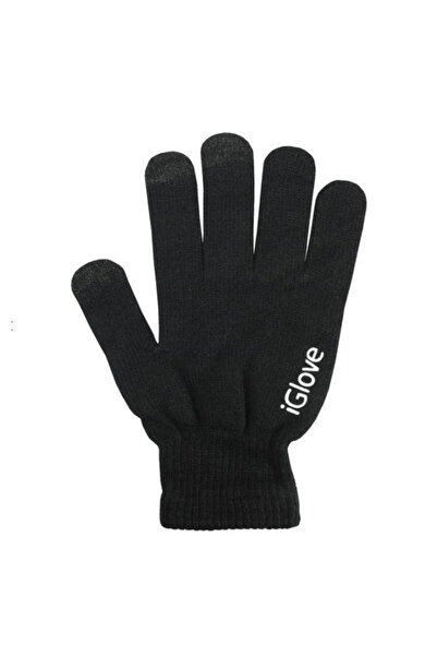 NO BRAND iGloves, Tri-Color Touch Gloves, Wool Gloves, Black Fingerless Gloves