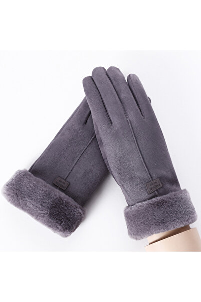 NO BRAND Women's Warm Winter Gloves, Touch Screen, Thick Suede Lining, Ladies...