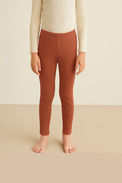 KAPHONE Children's Corded Fabric Winter Knitted Leggings