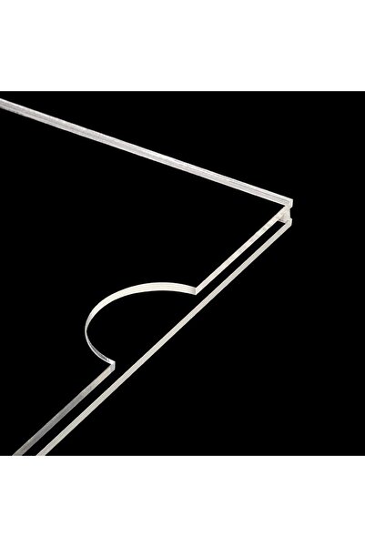 Slasa BPA Acrylic Checklist Holder 2-Pack – Clear A4 Vertical Wall Sign Frame