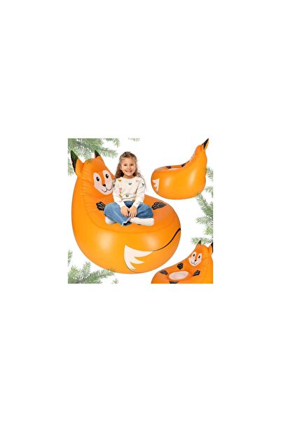 BESTWAY 75116 Inflatable Beanbag Chair - Fox