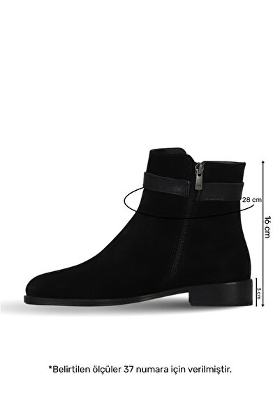 Bueno Shoes Black Suede-Crocodile Women's Heeled Boots 33Wb18515