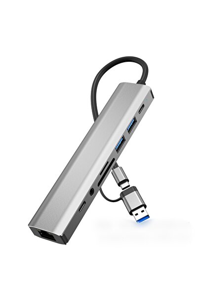 OEM Multifunctional 6-in-1 USB-C Hub with 3 USB 3.0 Ports