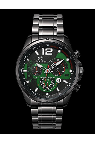 E&S POLO Men's Wristwatch Stylish Design with Calendar Display