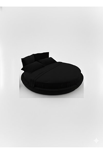 Alpateks Home Elastic Sheet Set with Diameter Options Special for Round Beds ...