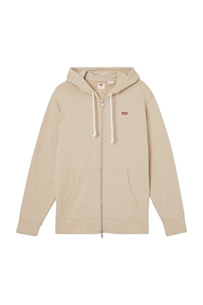 Levi's Herren Sweatjacke mit Kapuze - "The Original Housemark Zip Up", Baumwolle