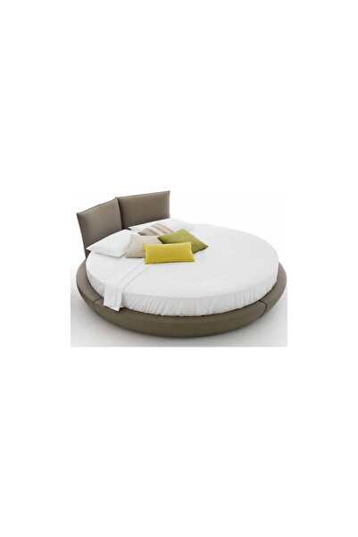 Alpateks Home Elastic Sheet Set with Diameter Options Special for Round Beds ...