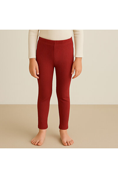 KAPHONE Children's Corded Fabric Winter Knitted Leggings