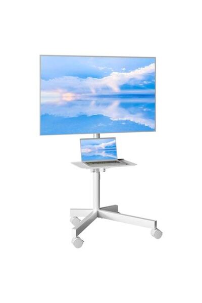 BONTEC Mobile TV stand, for 23–60 inch TV, up to 25 kg, VESA up to 400x400,
