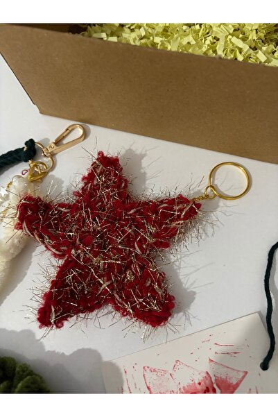 Poshy Atelier Christmas Bag Charm Christmas Tree Ornament Tree Accessory Gift Car Ornament Wallet