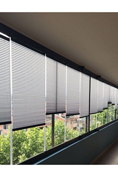 Stella GRİ KANCALI / VİDALI PLİSELİ PERDE