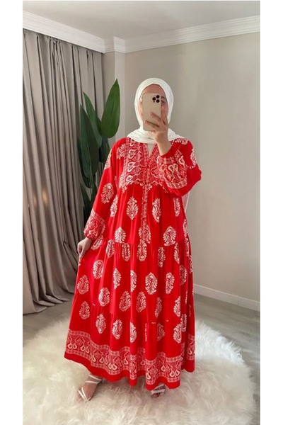 Thebomb Alya Buttoned Viscose Dress