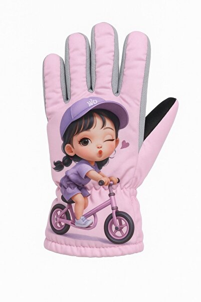 KAYZER OUTDOOR Water and Windproof Youth Snow-Ski Gloves (9-12 Years)