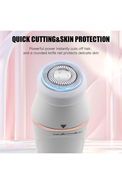 Solimpia Seven-in-one Multi-function Washable Epilator Hair Removal Women Electric Epilator