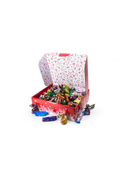 Bucuria Box gift box with assorted candies - Happy Holidays! 1.7 kg