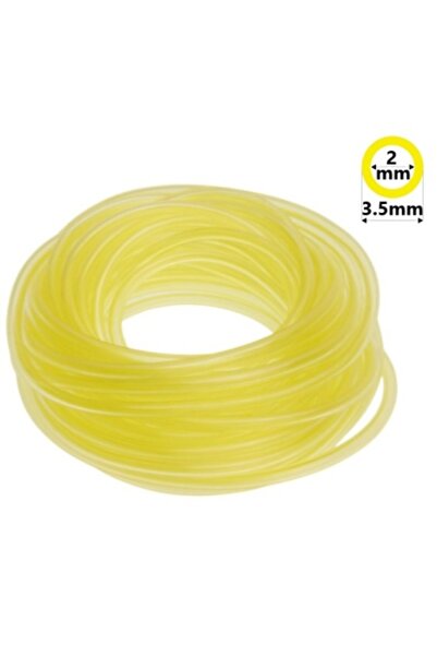 TAIWAN Furtun combustibil/ulei pentru drujbă, Ø interior 2,0 mm, perete 3,5 m...