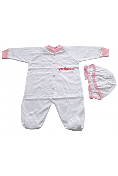 Bubu Kids Creations Salopeta plus căciulă - Fabricate în România