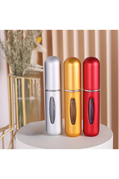 MaffStuff Set of 3 perfume spray bottles, 5 ml, reusable for travel