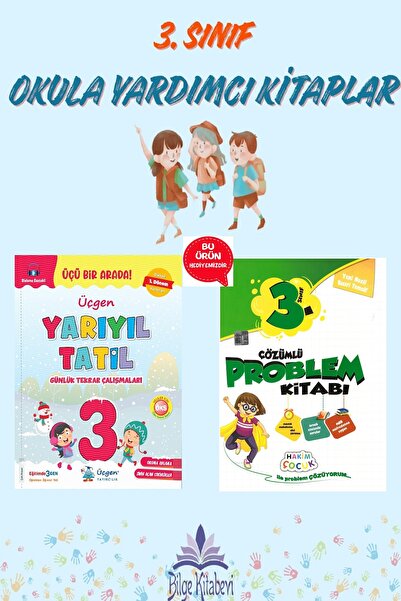 Üçgen Yayıncılık Triangle Grade 3 Semester Holiday Book (Covers 1St Semester ...