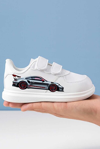 lias desing Car Araba Printed Boys' Sports Shoes Sneaker