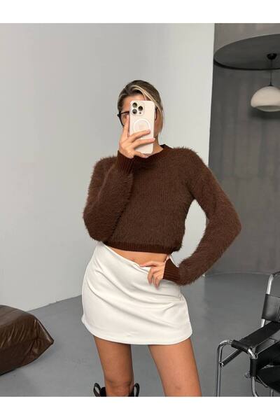 KECHİ WOMAN Bearded Knit Sweater