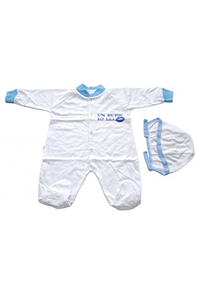 Bubu Kids Creations Salopeta plus căciulă - Fabricate în România