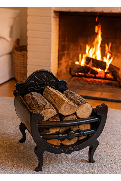 Efsoon Organics Döküm Odunluk - Şık ve Sağlam