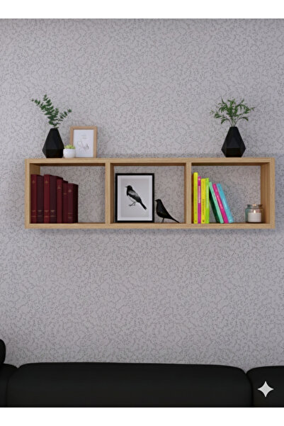 TRM1 TRM Yatay Dekoratif Raf - Kitaplık
