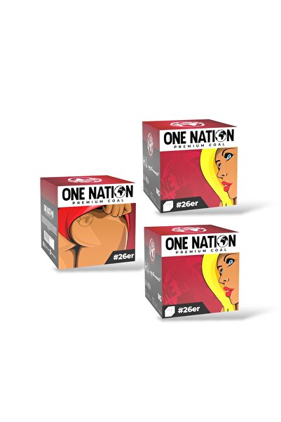 One Nation Nargile Kömürü 26er 3kg