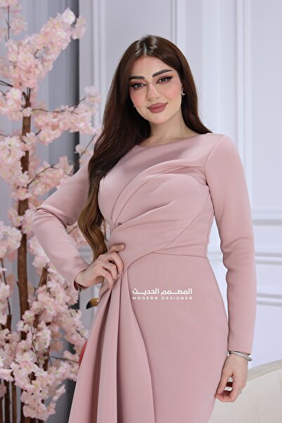 modern designer فستان فخم قصير