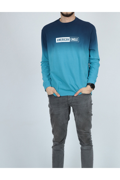 AMERICAN EAGLE Bluza, Bleumarin