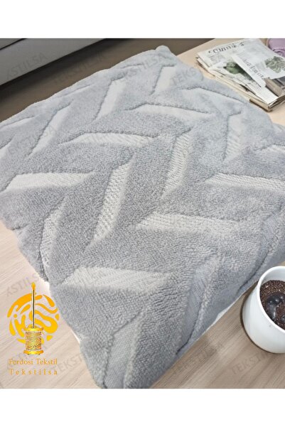 Tekstilsa Husă de pernă italiană, gri deschis, cu folie de aur, țesută, decor...