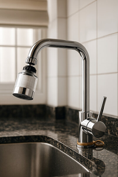 SUVİA صنبور حوض المطبخ مع فلتر |   مضاد للتكلس |   موفر للمياه |   صنبور مياه...