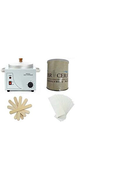 BLOOMING TIME مجموعة إزالة الشعر بالشمع كاملة مع سخان شمع واحد، شمع سكري 600 ...