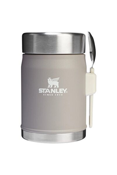Stanley Classic Stainless Steel Food Thermos with Spoon 0.40 Lt - Ash